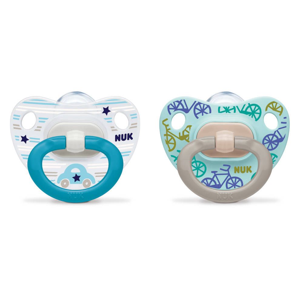 NUK Sucette Classic Boy Size 1 0-6 Mois