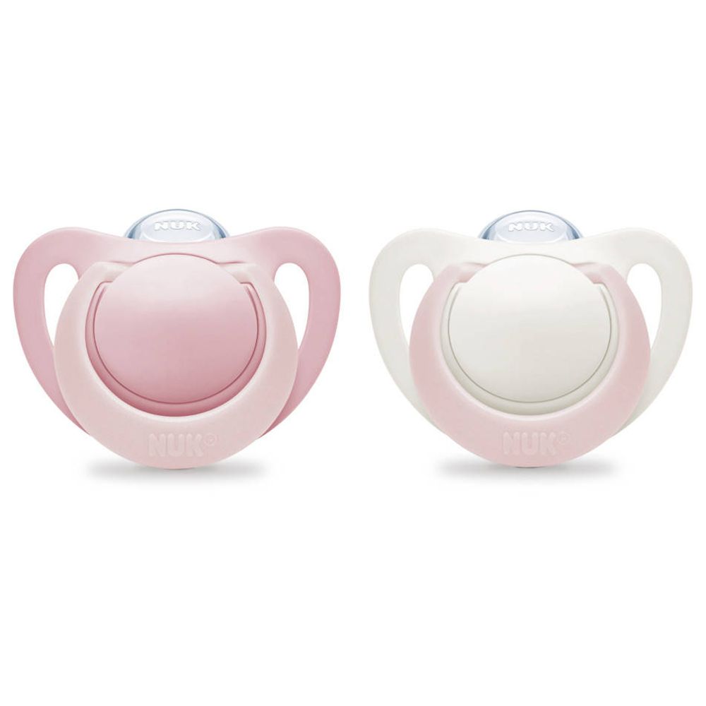 NUK Sucette Genius Girl Size 0 0-2 Mois