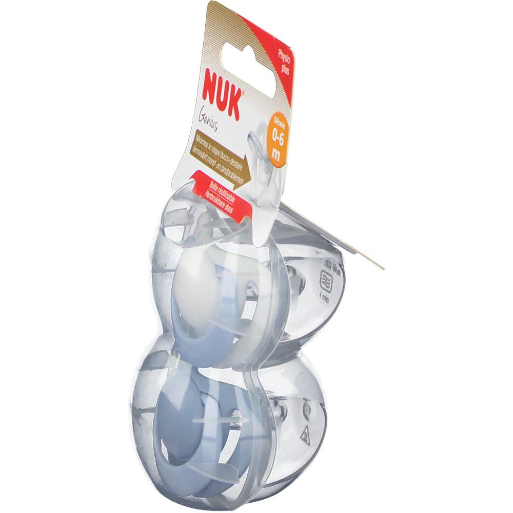 NUK Fopspeen Genius Boy Size 1 0-6Maanden