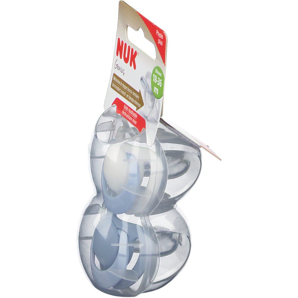 NUK Fopspeen Genius Boy Size 3 18Maanden+
