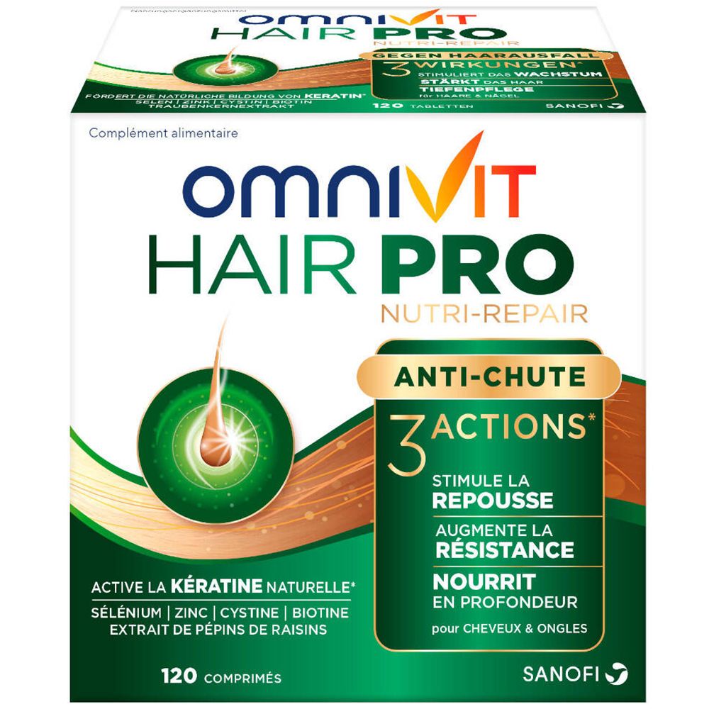 Omnivit Hair Pro | Maintien de Cheveux Sains