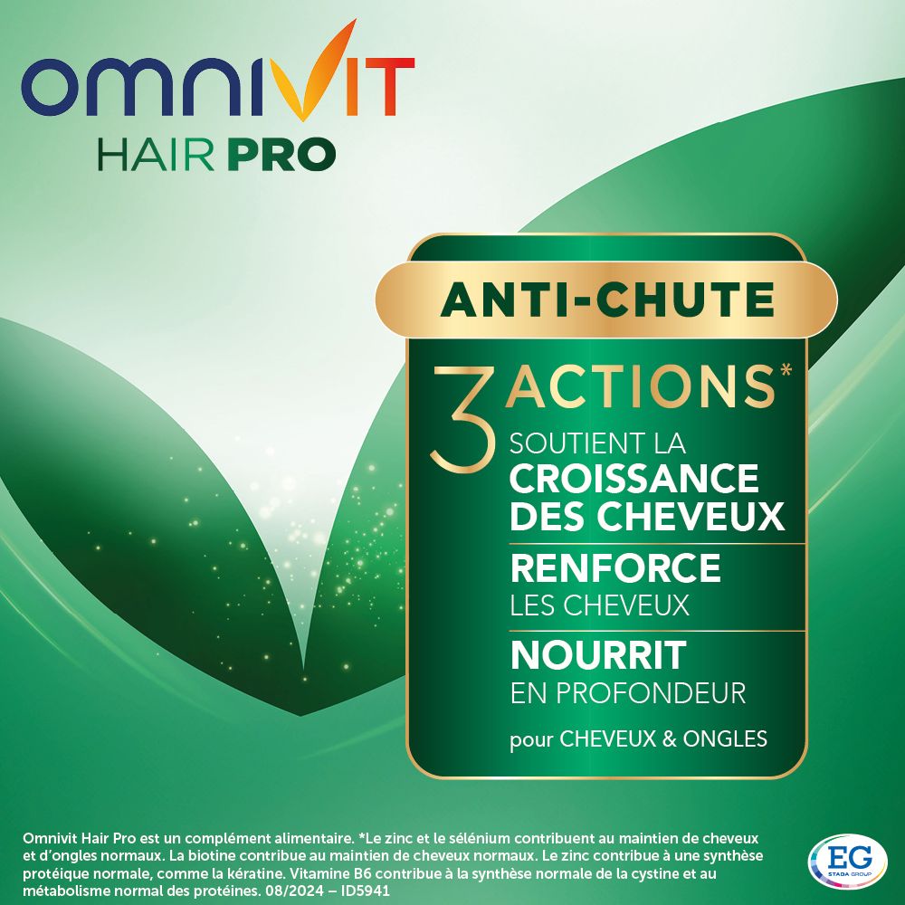 Omnivit Hair Pro | Maintien de Cheveux Sains