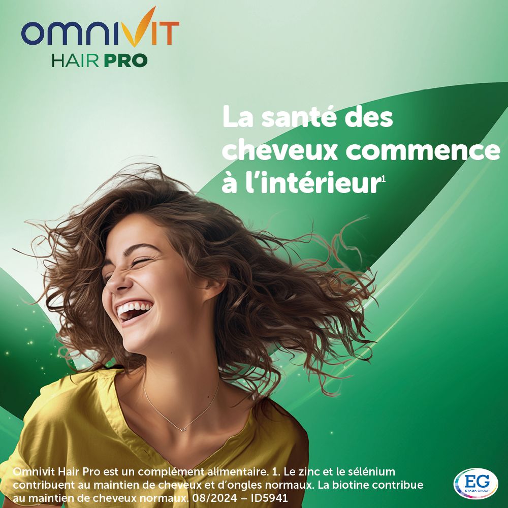 Omnivit Hair Pro | Maintien de Cheveux Sains