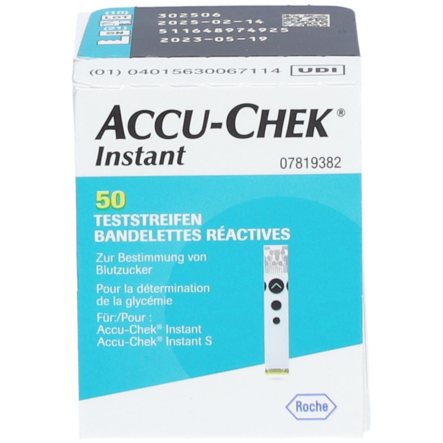 Accu-Chek Instant Teststrips 8719382171