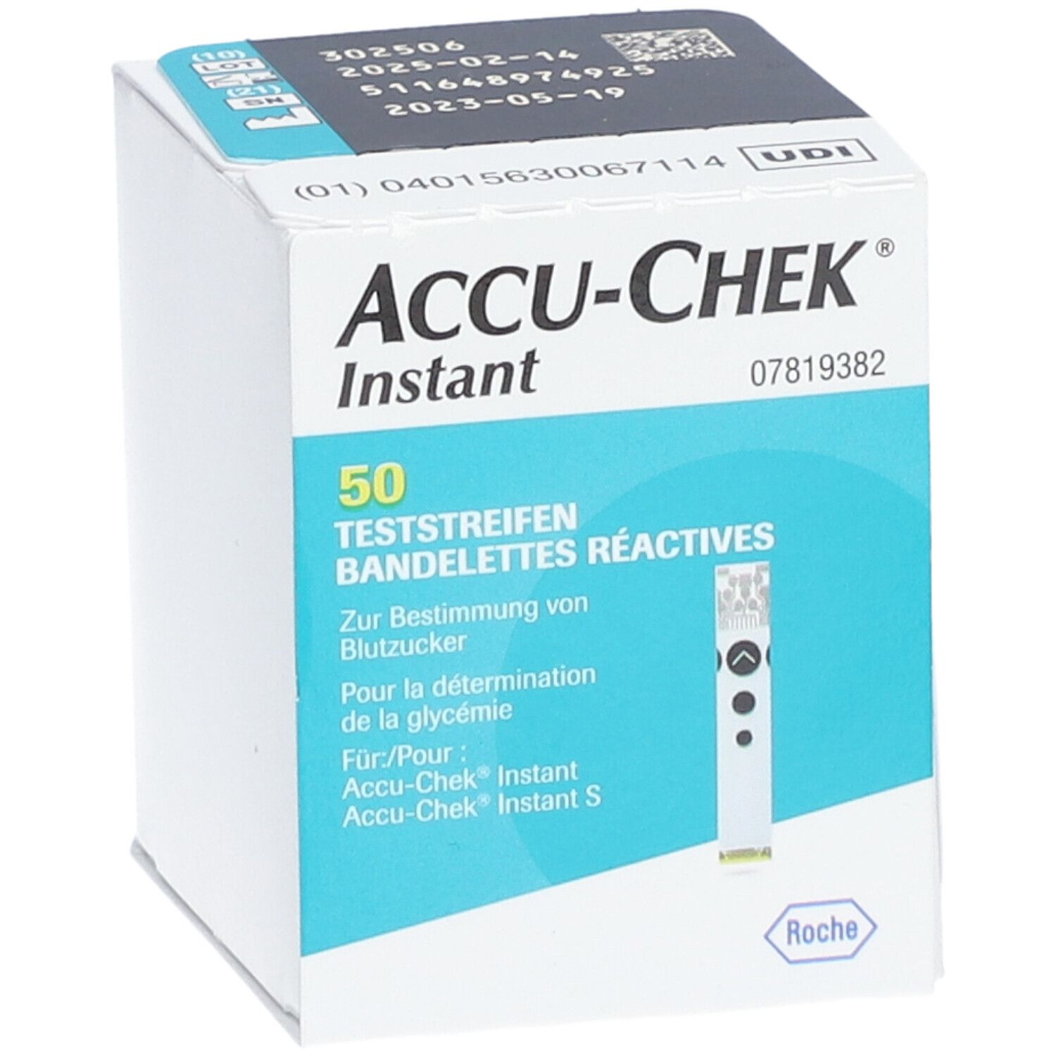 Accu-Chek Instant Teststrips 8719382171