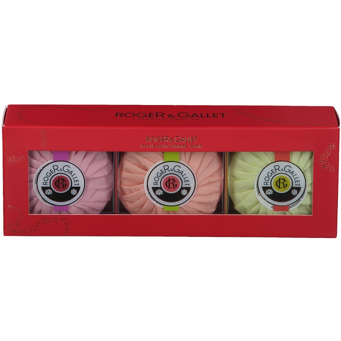 Roger & Gallet Coffret 3 Savons Parfumés
