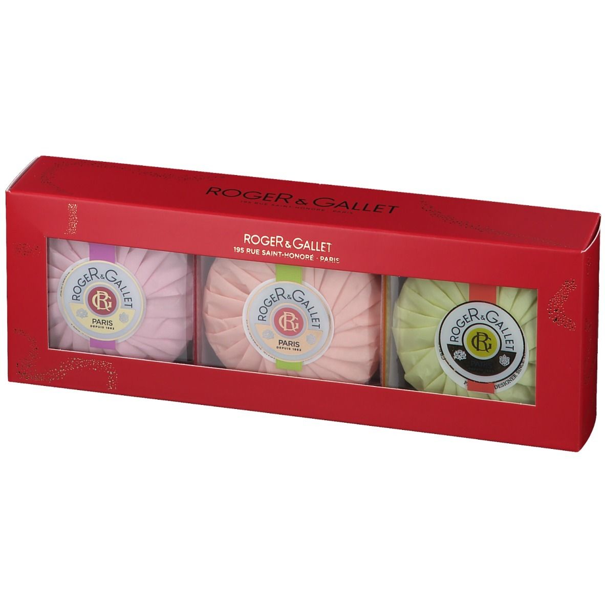 Roger & Gallet Coffret 3 Savons Parfumés