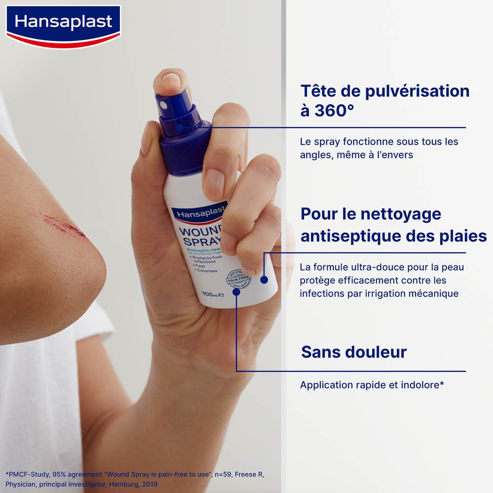 Hansaplast Spray pour Plaies 48389