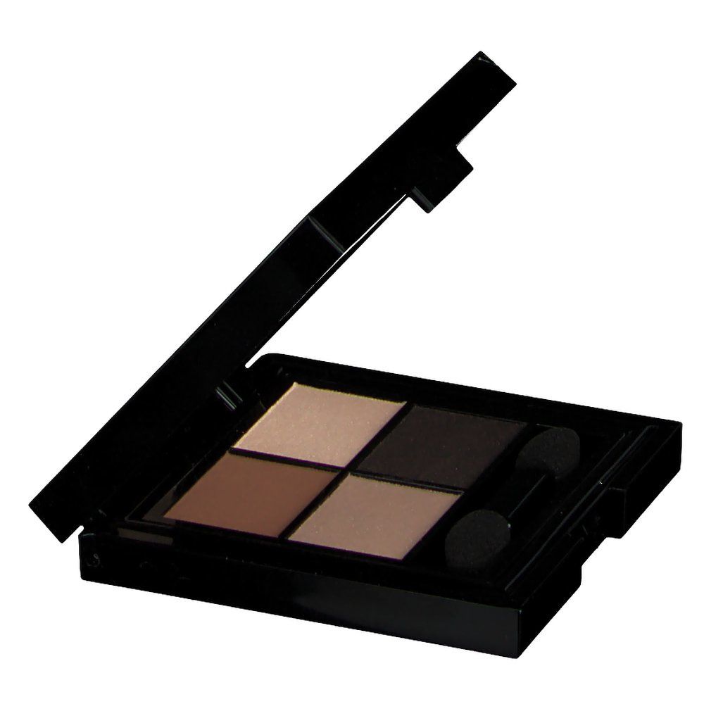 Korres KM Black Volcanic Minerals Eyeshadow Quad The Bare Nudes