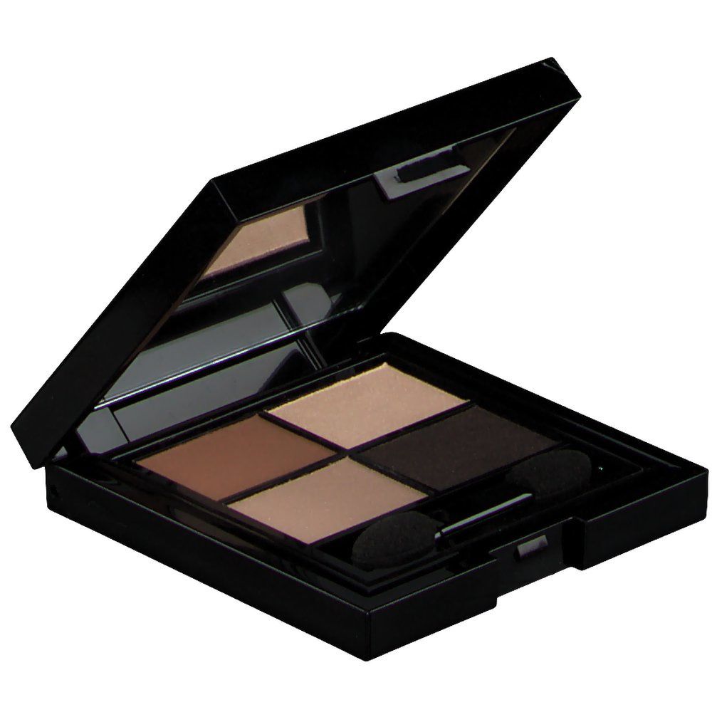 Korres KM Black Volcanic Minerals Eyeshadow Quad The Bare Nudes