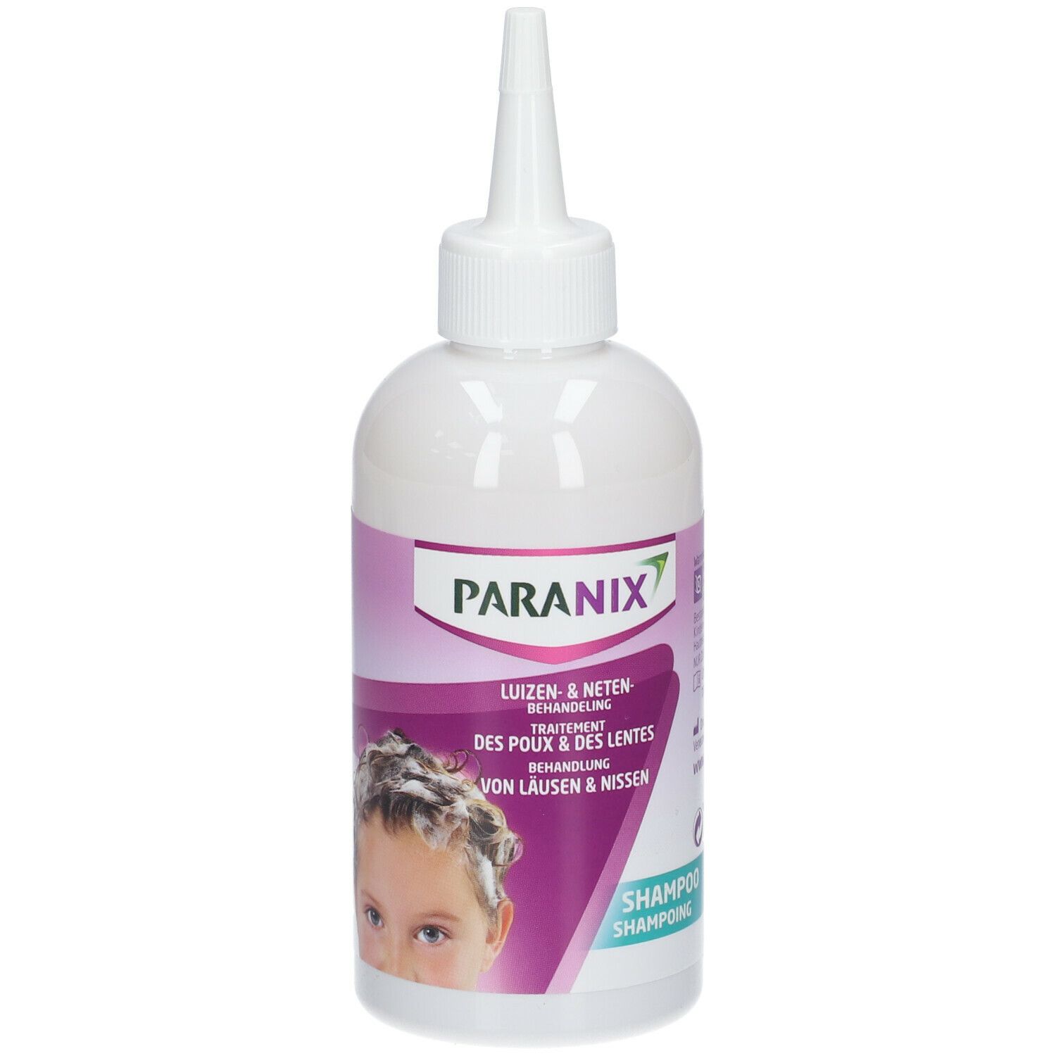 Paranix Shampooing de Traitement Anti-Poux et Anti-lentes 200 ml + Peigne