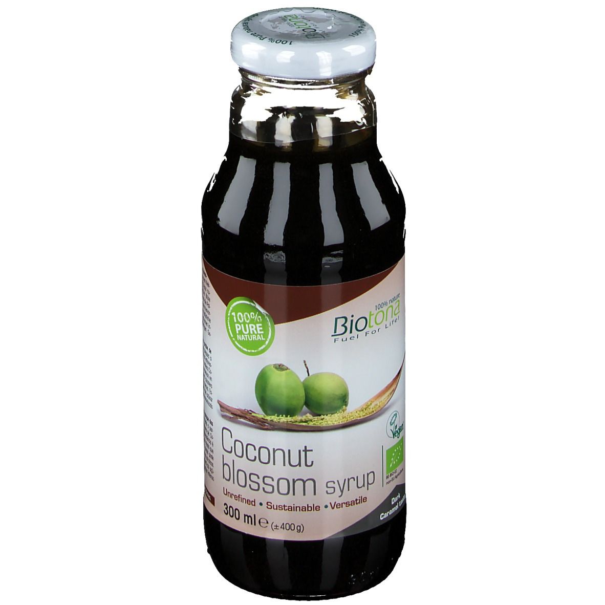 Biotona Sirope de Fleur de Coco Foncé Bio