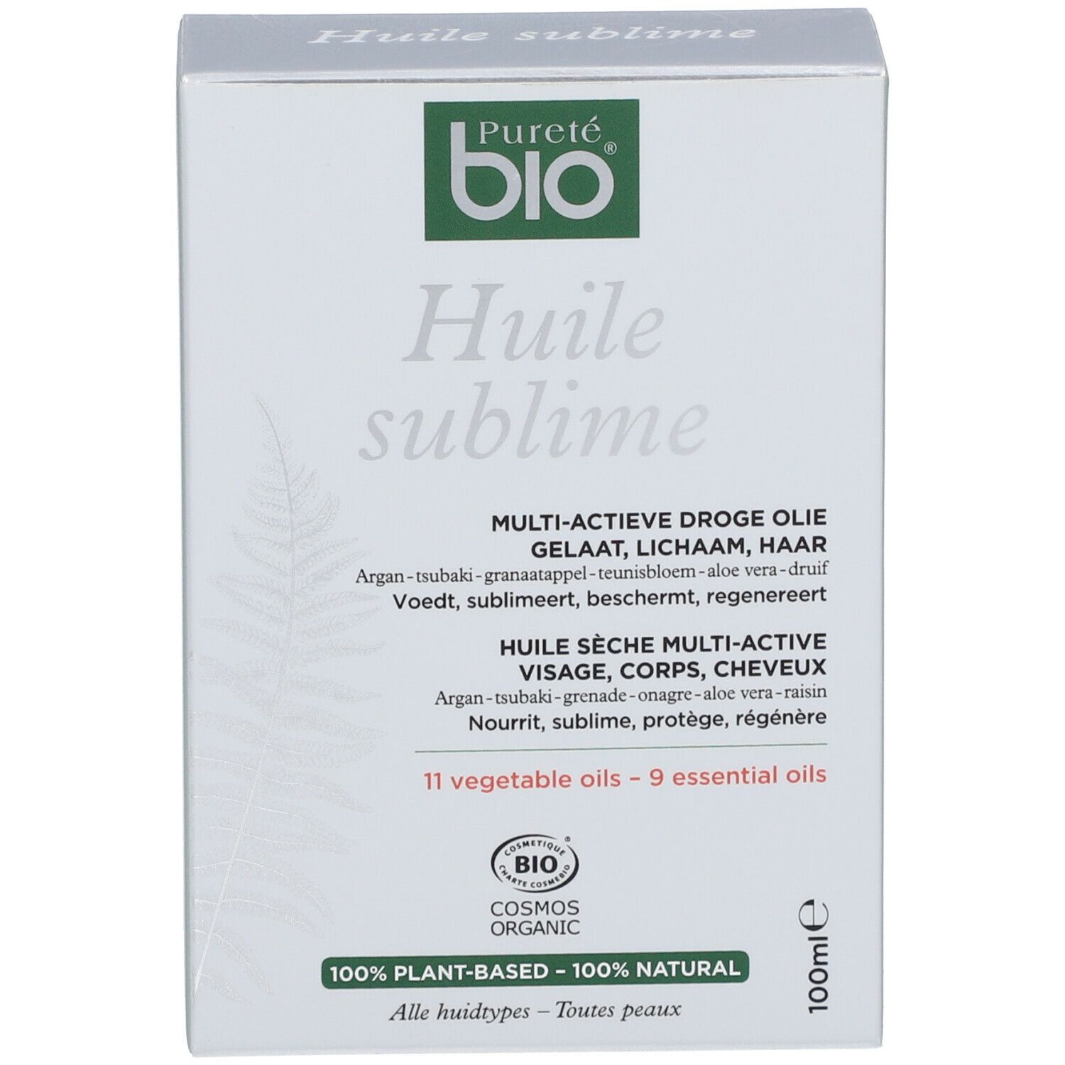 Pureté Bio Huile Sublime Bio