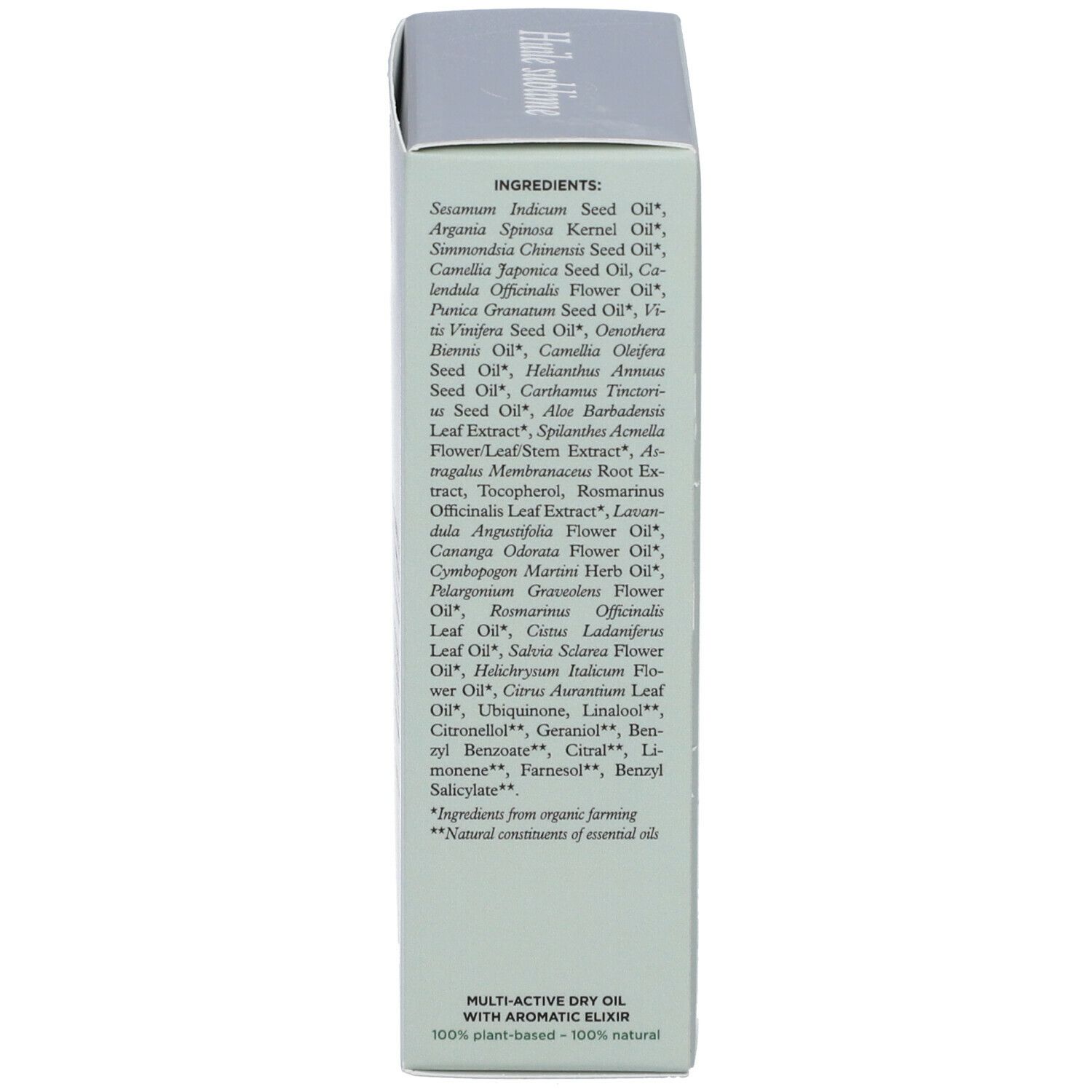 Pureté Bio Huile Sublime Bio