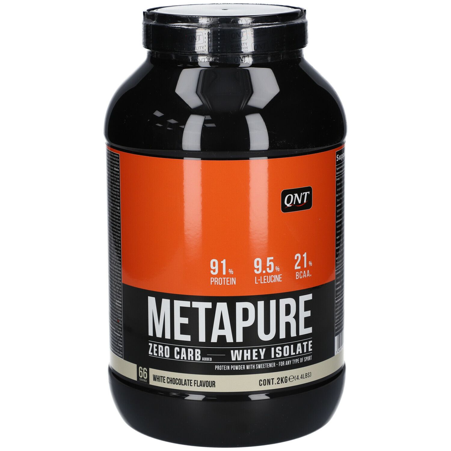 QNT Metapure Zero Carb Chocolat Blanc