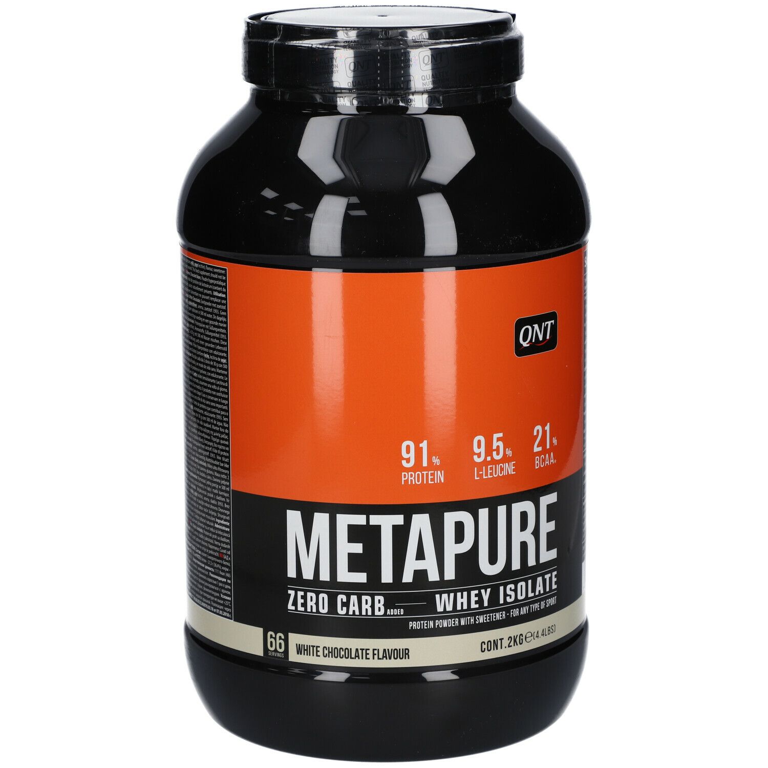 QNT Metapure Zero Carb Chocolat Blanc