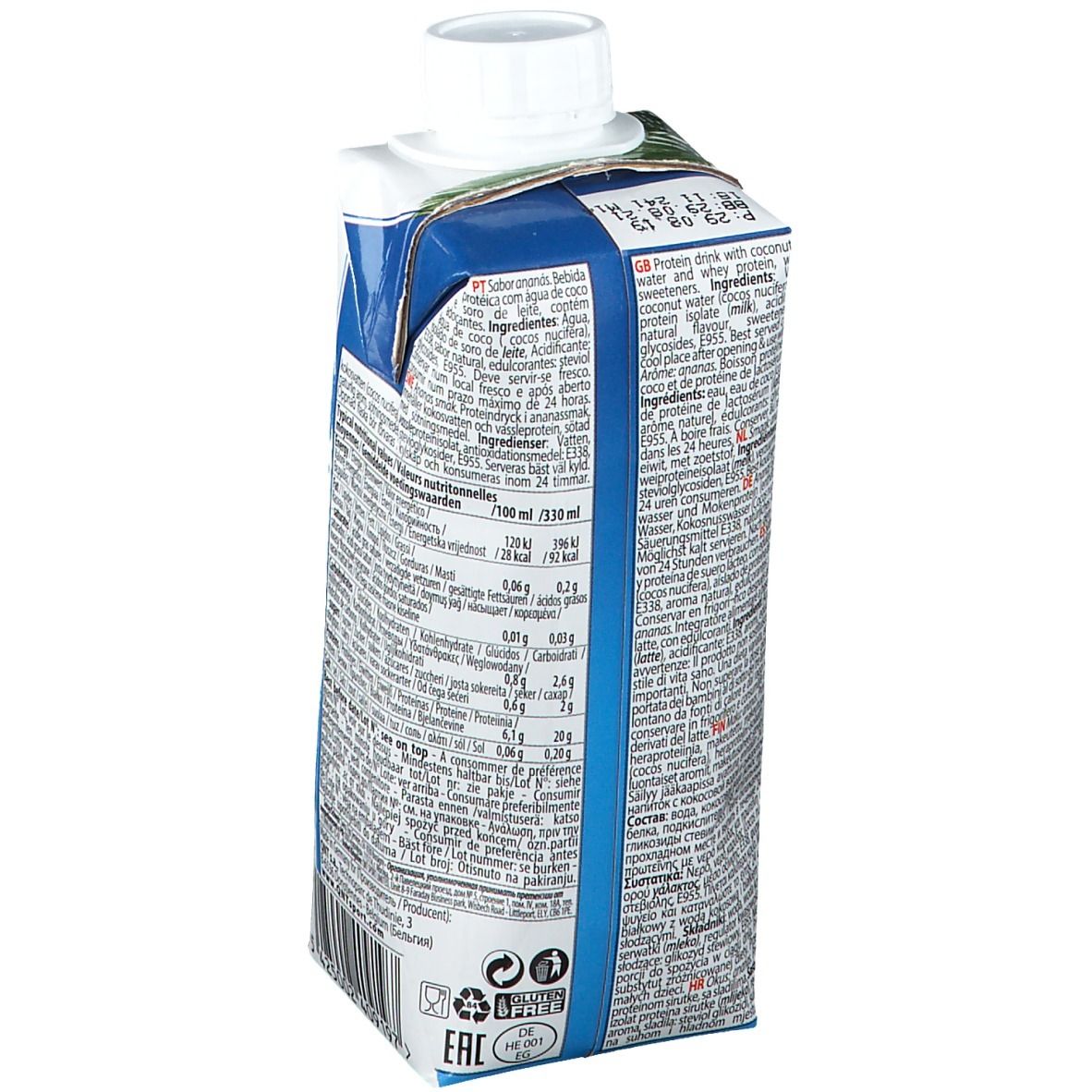 QNT Coco Whey Ananas