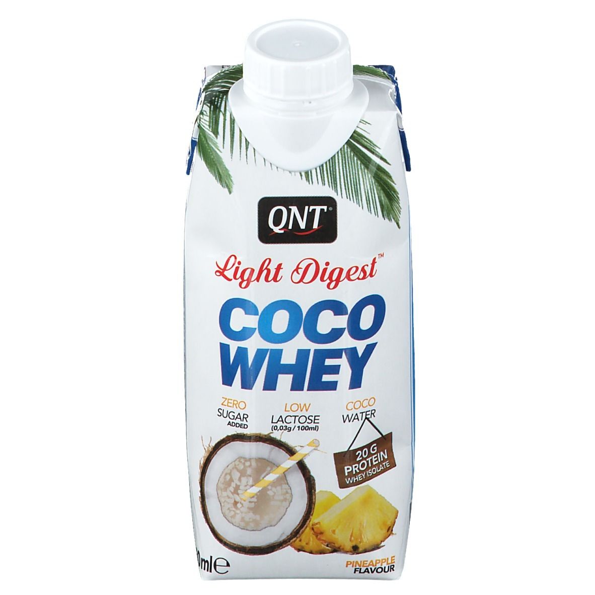 QNT Coco Whey Ananas