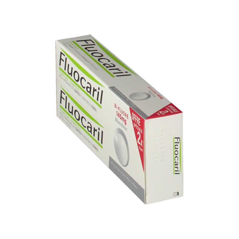 Fluocaril Tandpasta Bi-Fluoré 145 White Duo