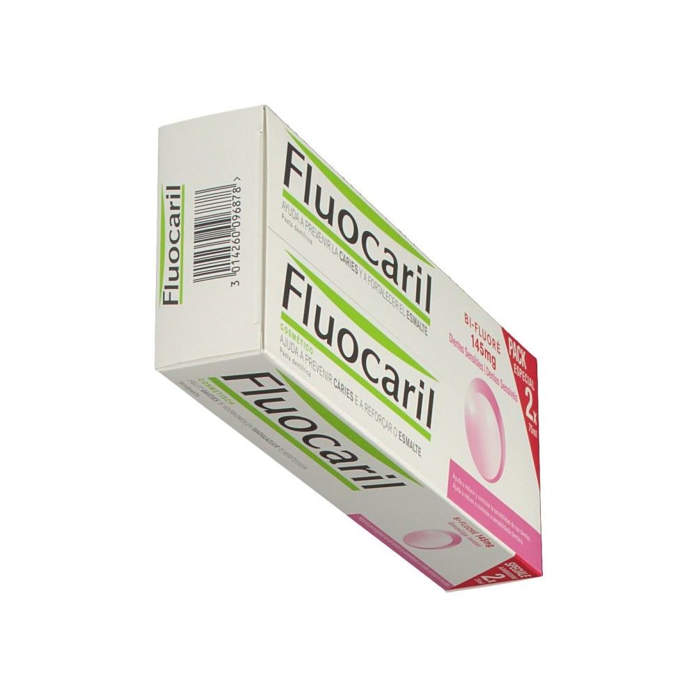 Fluocaril Dentifrice Bi-Fluoré 145 Dents Sensibles Duo