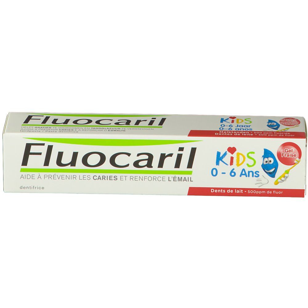 Fluocaril Dentifrice Kids Fraise