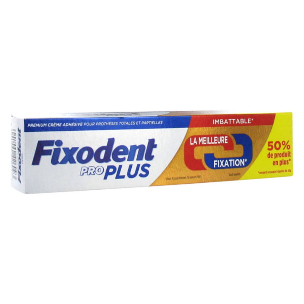 Fixodent Pro Plus Duo Action Crème Adhésive