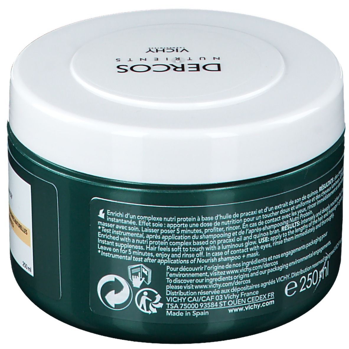 Vichy Dercos Nutrients Nutri Protein Masque Nourrissant