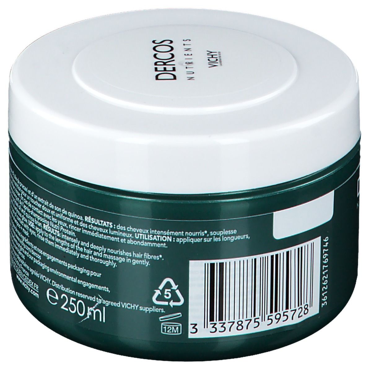 Vichy Dercos Nutrients Nutri Protein Masque Nourrissant