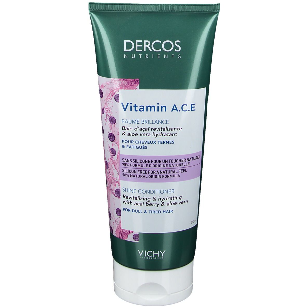 Vichy Dercos Nutrients Vitamin A.C.E. Après-Shampooing Brillance