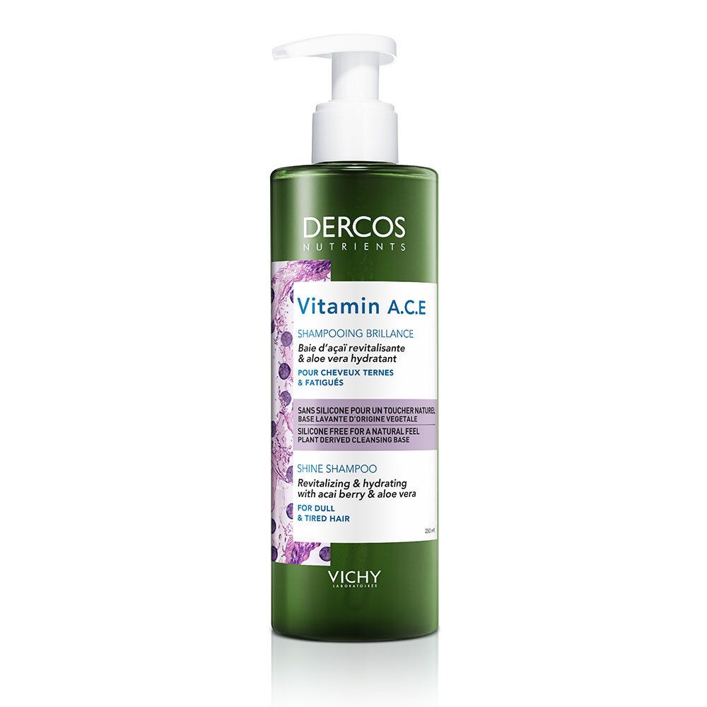 Vichy Dercos Nutrients Vitamin A.C.E. Glans Shampoo