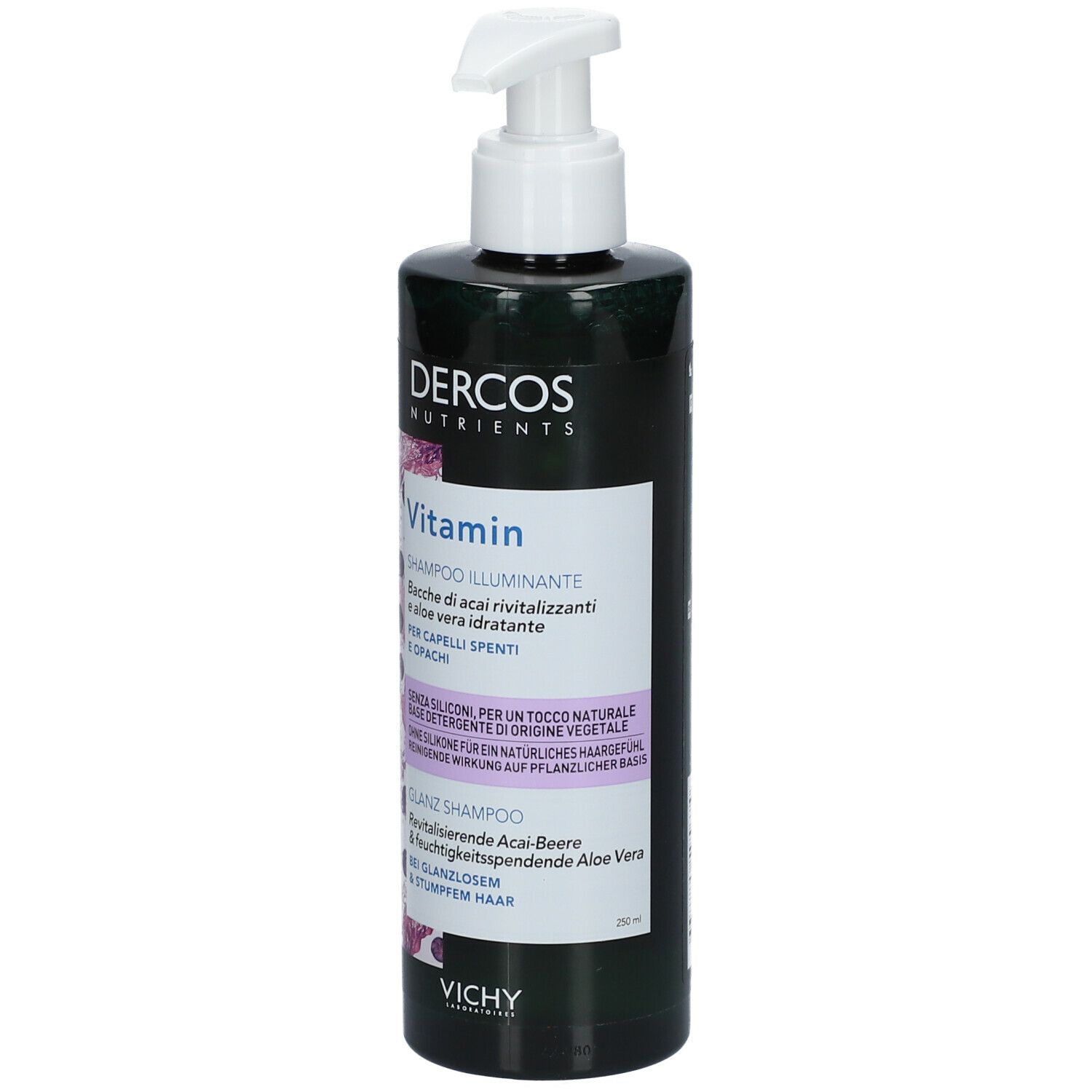 Vichy Dercos Nutrients Vitamin A.C.E. Glans Shampoo