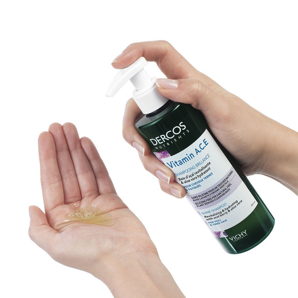 Vichy Dercos Nutrients Vitamin A.C.E. Glans Shampoo