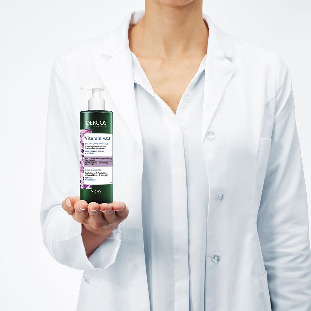 Vichy Dercos Nutrients Vitamin A.C.E. Glans Shampoo