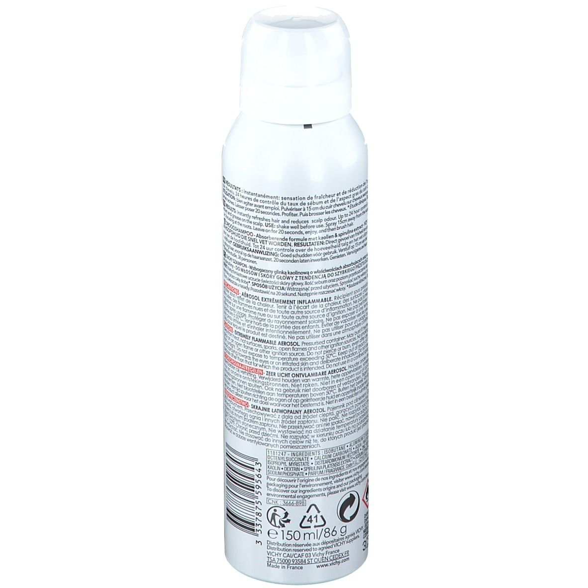 Vichy Dercos Nutrients Detox Droogshampoo