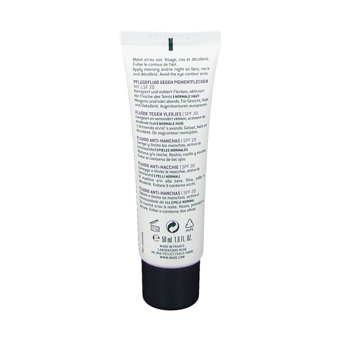 Nuxe Expert Anti-Taches Fluide SPF20 Peau Normale