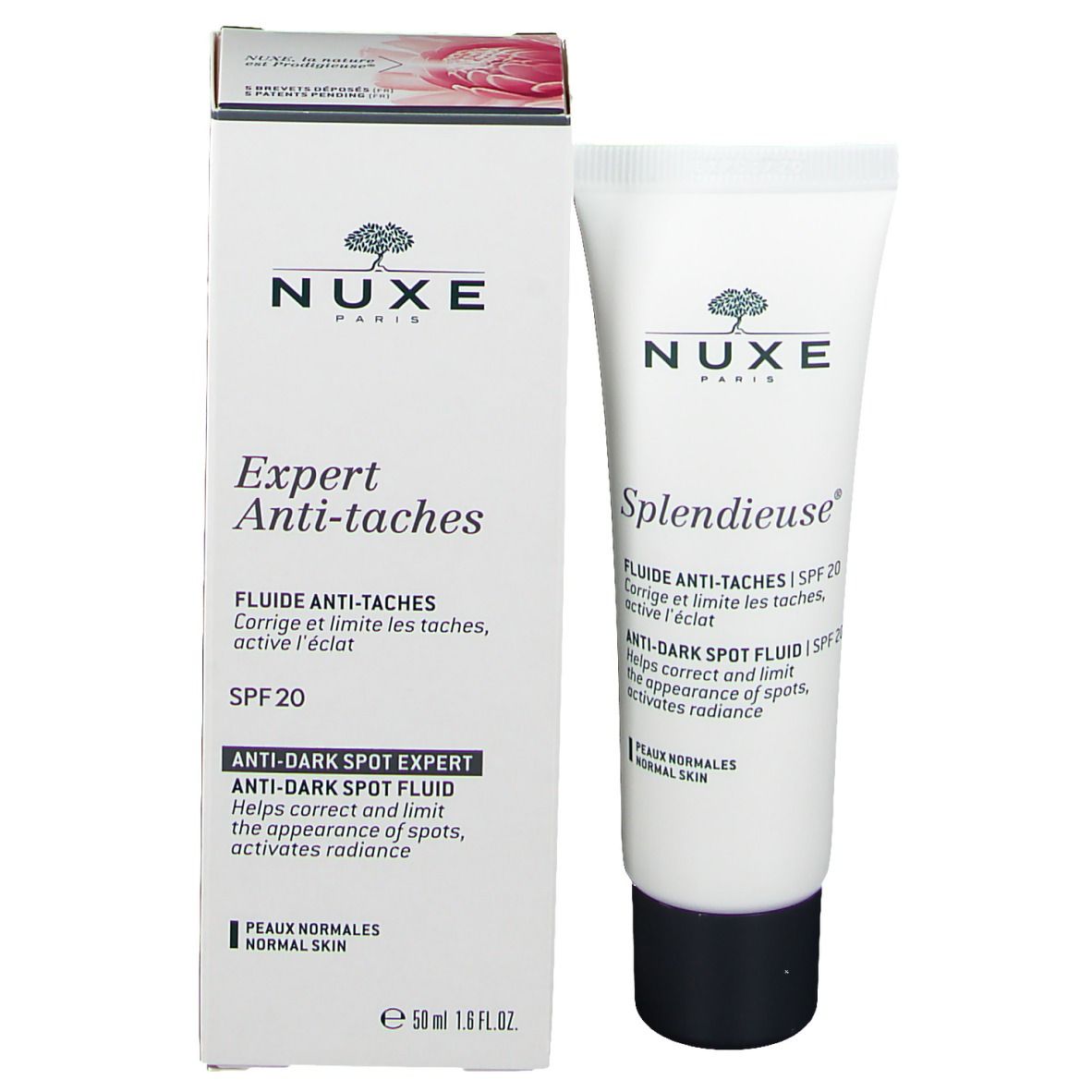 Nuxe Expert Anti-Taches Fluide SPF20 Peau Normale
