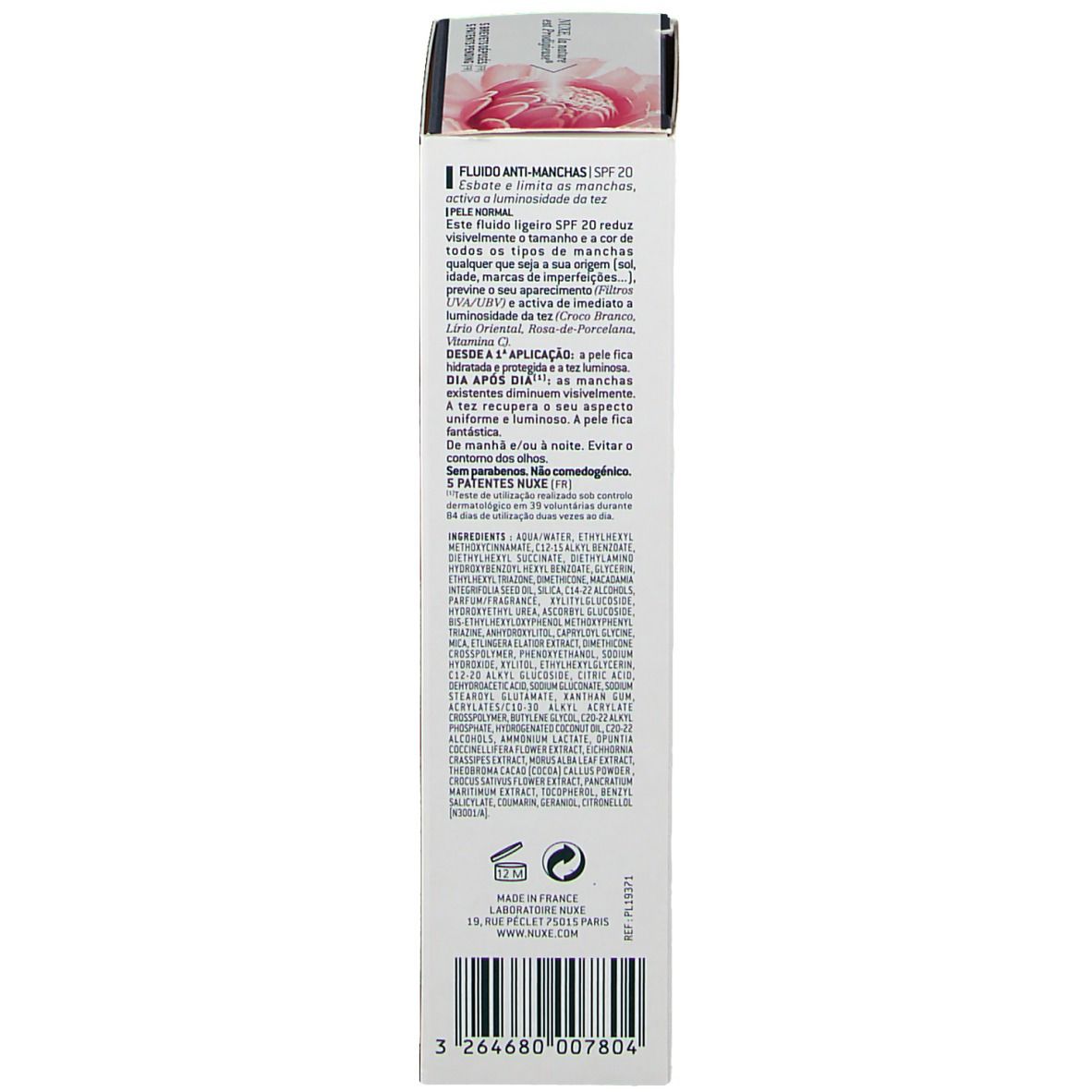 Nuxe Expert Anti-Taches Fluide SPF20 Peau Normale