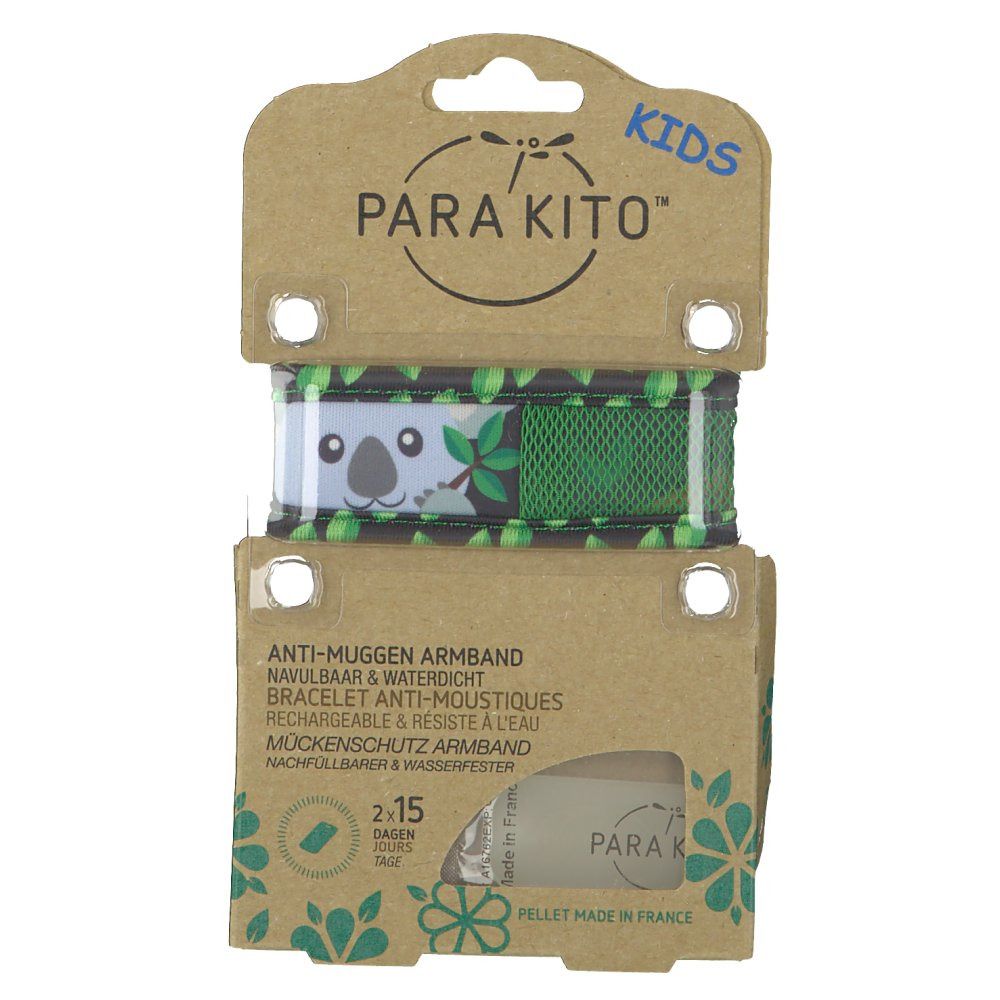 Para'Kito® Anti-Mug Polsband Kids Koala Navulbaar