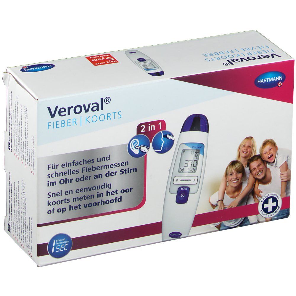 Hartmann Veroval DS22 Thermometer Duo Scan
