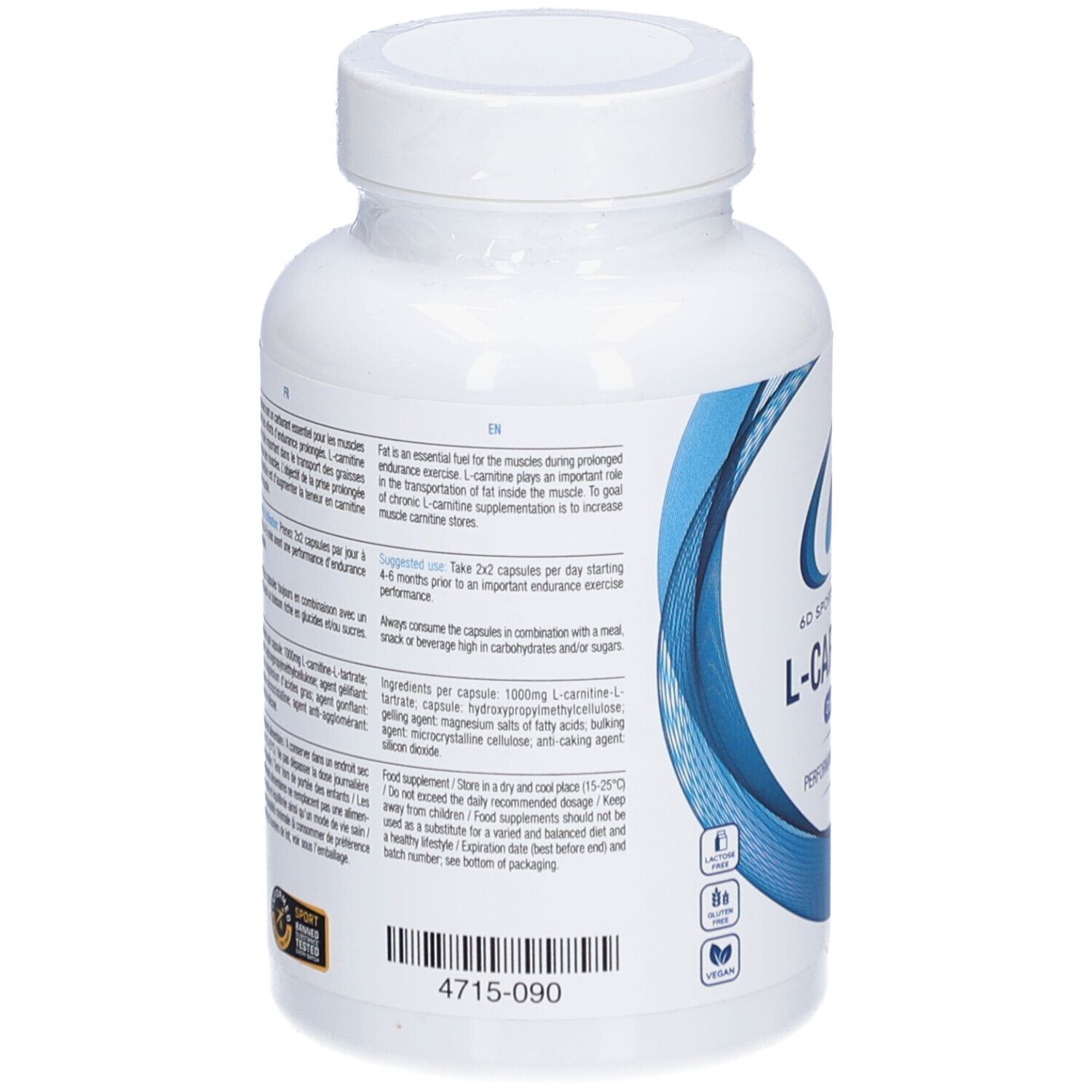 6D Sports Nutrition L-Carnitine Carnipure