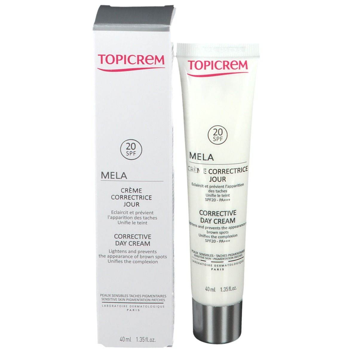 Topicrem Mela Crème Correctrice Jour