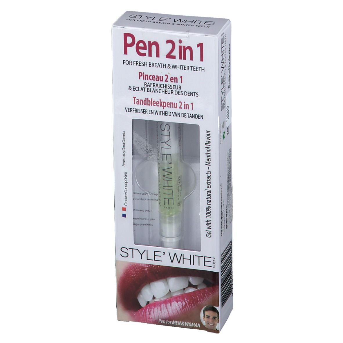 Style White Pinceau Rafraîchisseur