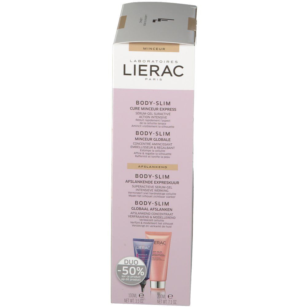Lierac Body-Slim Intensief Afslankingsprogramma - Globale Afslanking + Express Afslankingskuur aan -50%