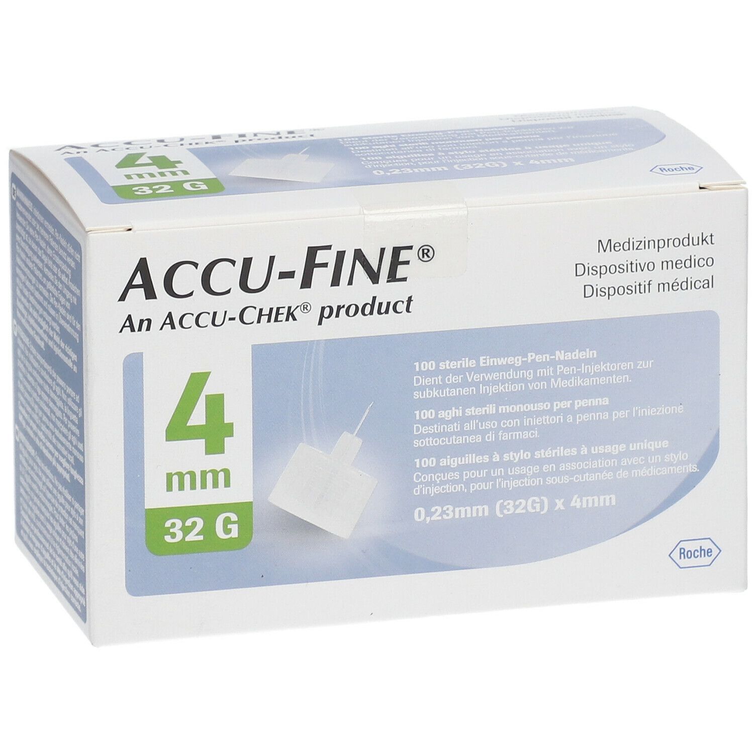 Accu-Fine Aiguille 0,23x4 mm 32g