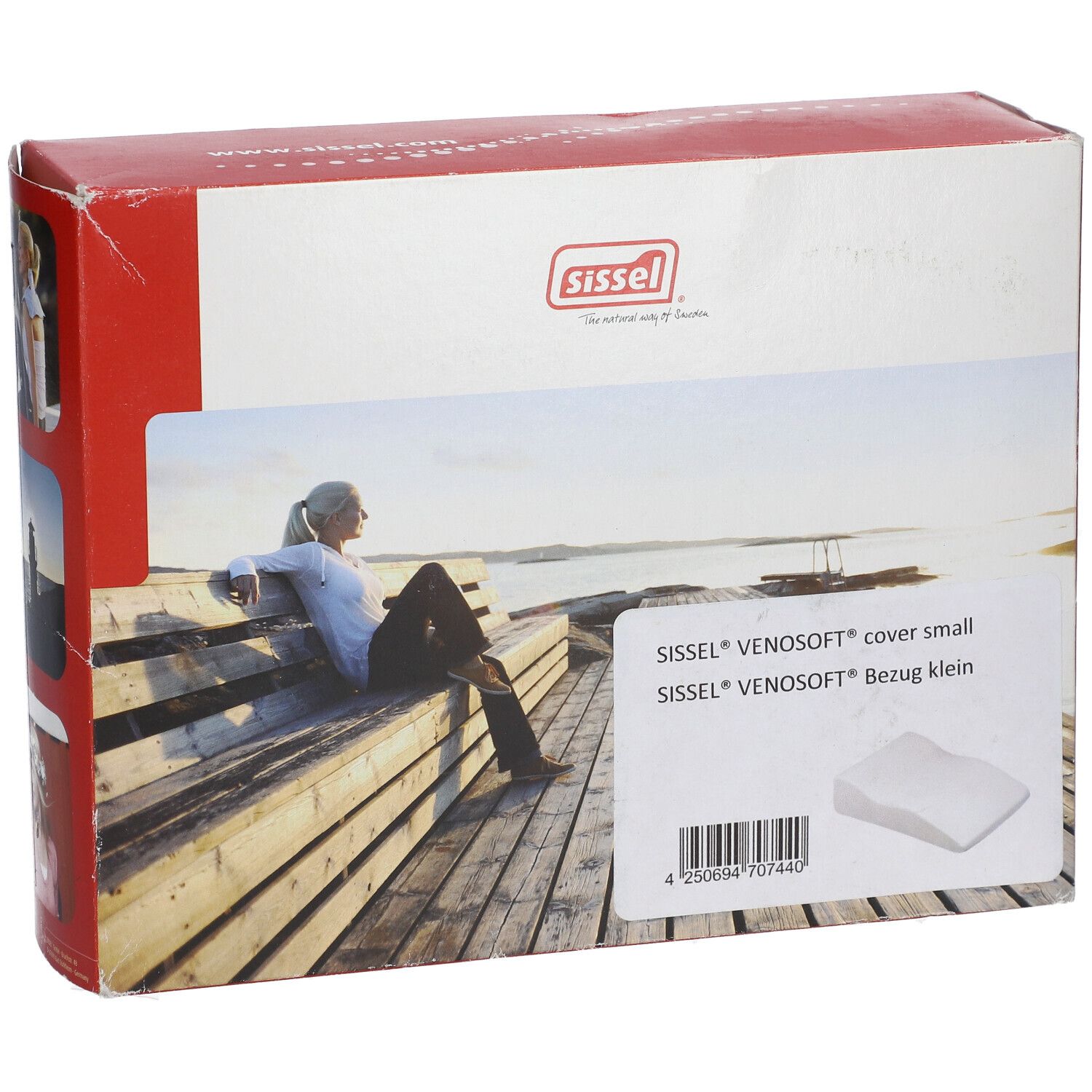 Sissel Witte Overtrek Voor Venosoft Small