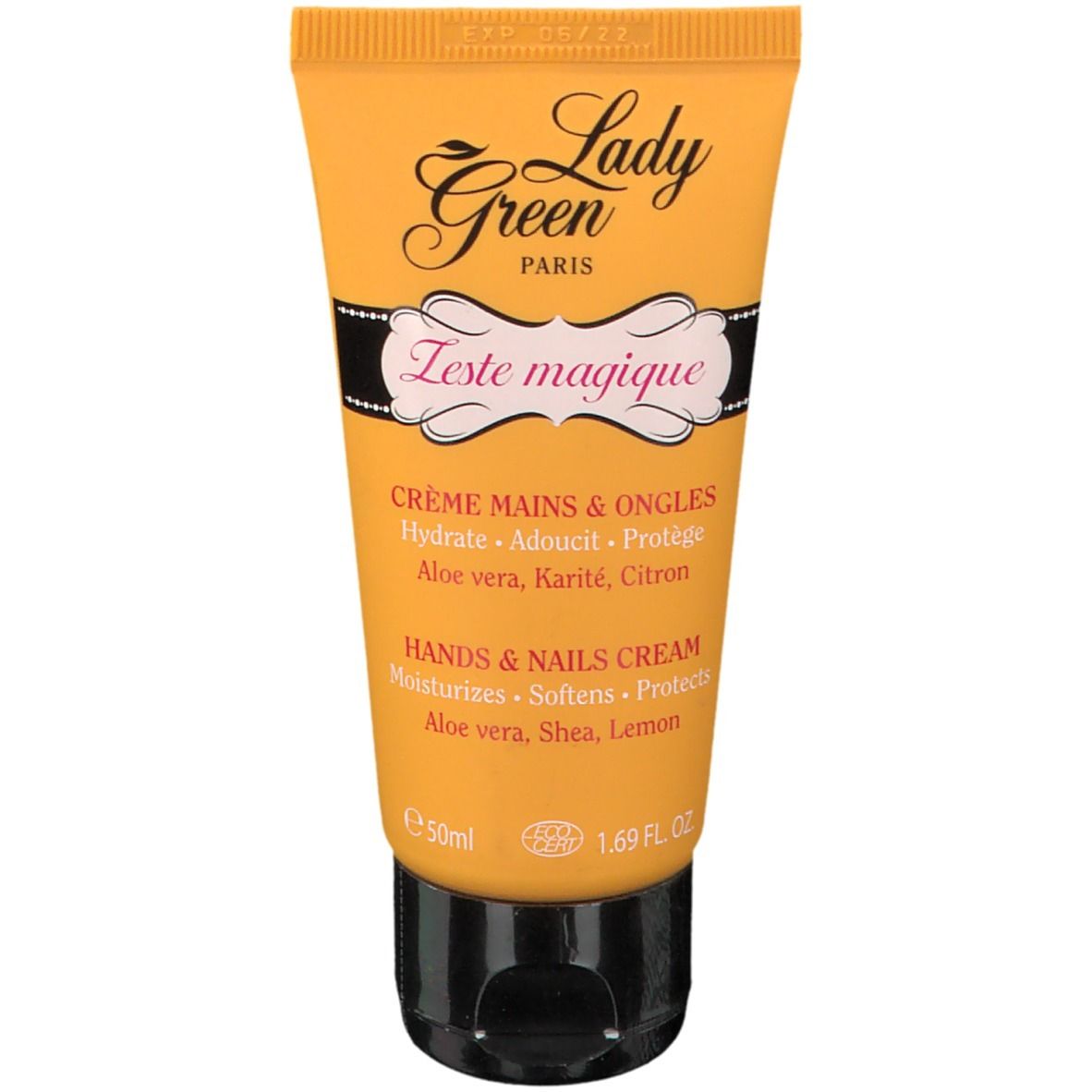 Lady Green Zeste Magique Crème Mains & Ongles Bio