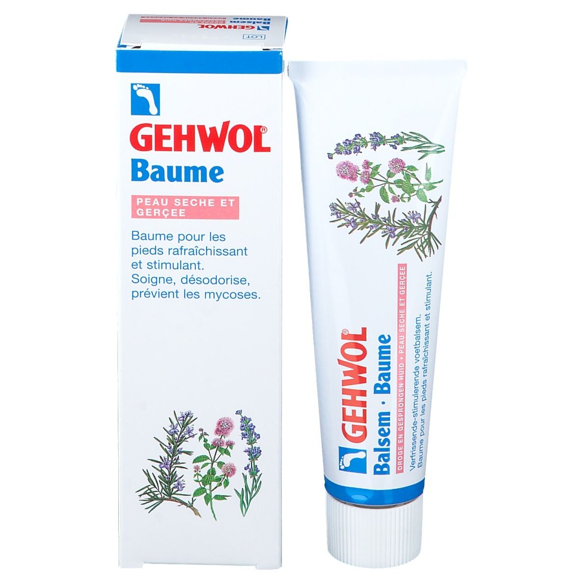 Gehwol Baume pour Pieds Secs Nouvelle Formule