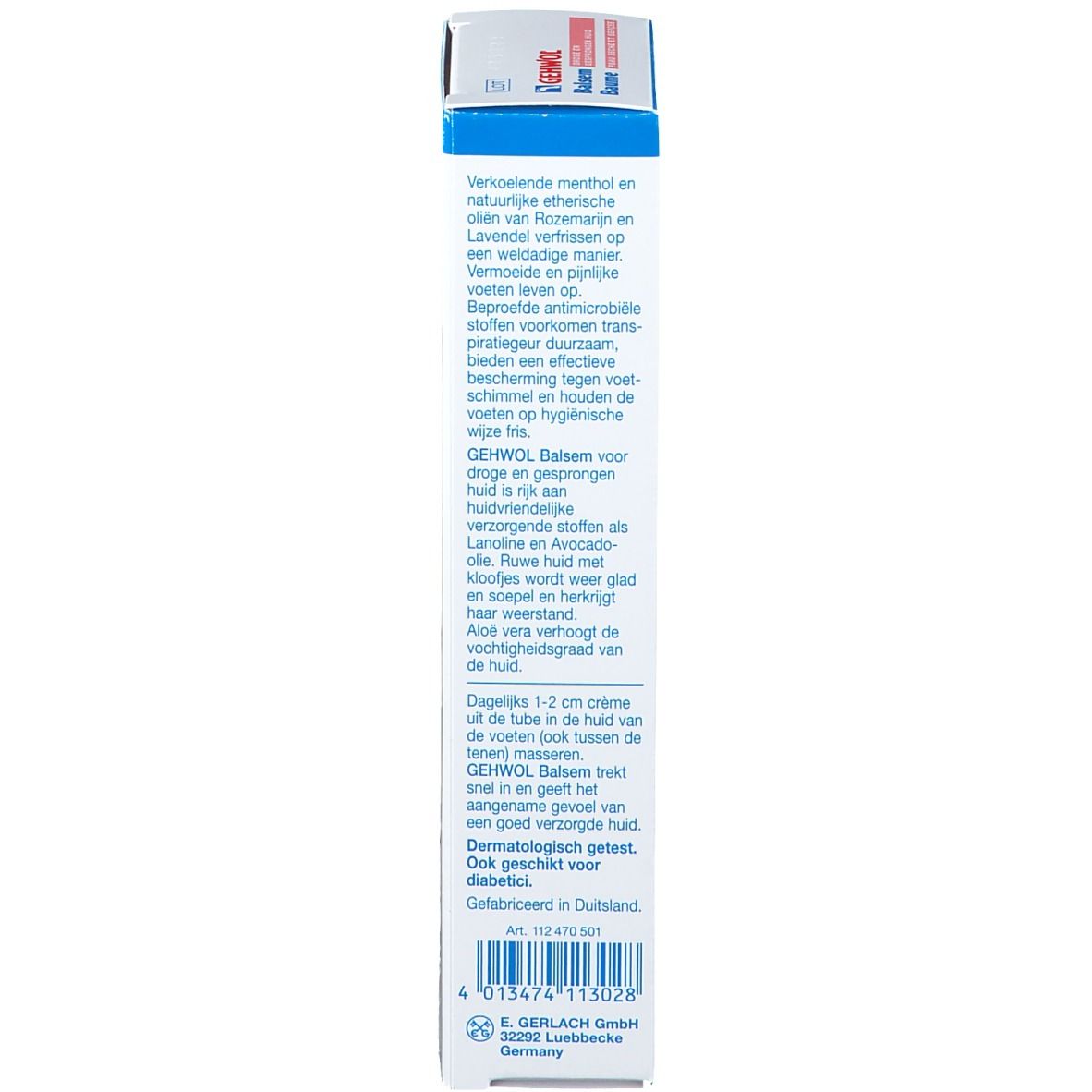 Gehwol Baume pour Pieds Secs Nouvelle Formule
