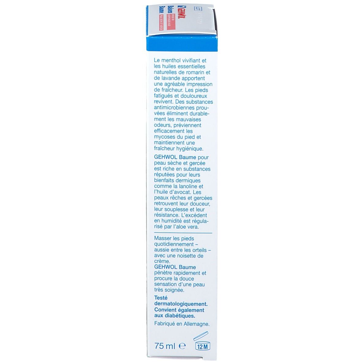 Gehwol Baume pour Pieds Secs Nouvelle Formule