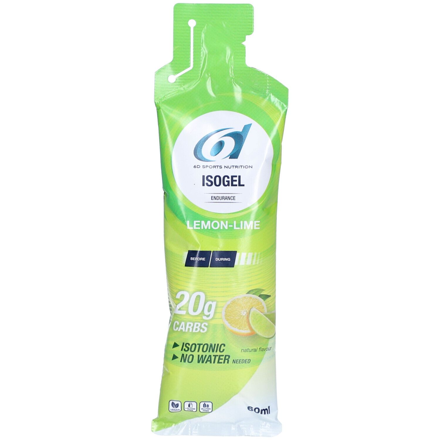 6D Sports Nutrition Isogel Lemon-Lime